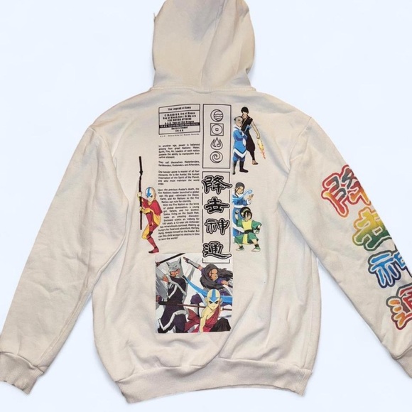 Nickelodeon Cream Avatar Sweatshirt - Picture 2 of 3